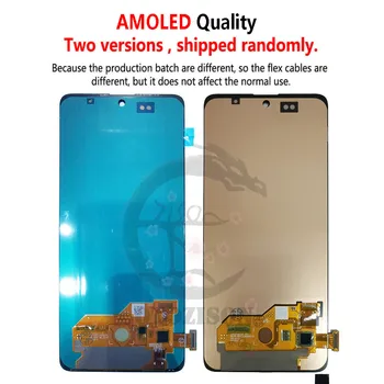 Super AMOLED A515F LCD SAMSUNG Galaxy A51 A515 LCD Su Rėmu SM-A515F/DSN SM-A515F/DSM Ekranas Touch 