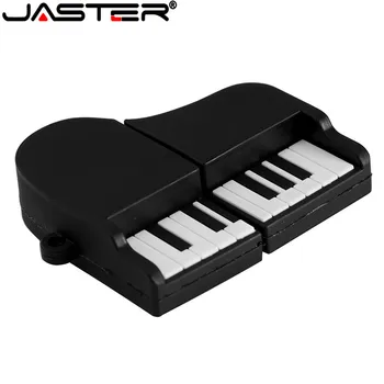 JASTER Animacinių filmų usb 2.0 Muzikos instrumentas fortepijonas gitara pastaba smuikas 64GB USB flash drive, pen drive 4GB 8GB 16GB 32GB oendrives
