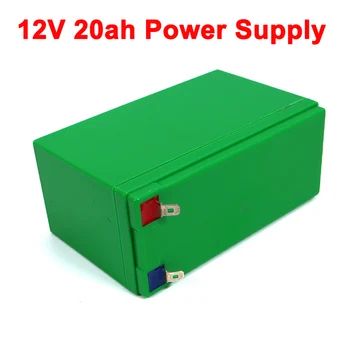 12V 18650 Baterija 12,6 V 20Ah su 10A Balansavimo BMS už Nepertraukiamo elektros tiekimo įranga, saulės stebėjimo Kameros