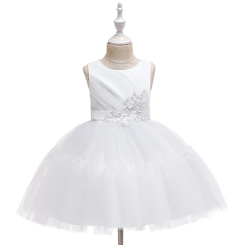 Vaikai Suknelės Mergaitėms Vestuvių Suknelė Vaikai Vakare Šalies Drabužių Nėrinių Merginos Elegantiškas Princesė Dėvėti vestido infantil Naujas 2020 m.