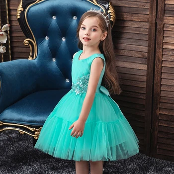 Vaikai Suknelės Mergaitėms Vestuvių Suknelė Vaikai Vakare Šalies Drabužių Nėrinių Merginos Elegantiškas Princesė Dėvėti vestido infantil Naujas 2020 m.