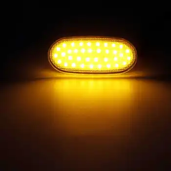 36 LED Šoniniai Gabaritiniai Žibintai Pusėje Kartotuvas Lemputė 12V Posūkio Signalo Lemputė Skydelyje Lemputė Volkswagen Crafter 2006 Benz Sprinter W906