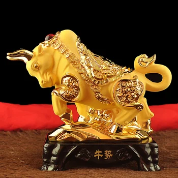 Kinijos Kolekcines Aukso Dervos Statulėlės Statula Jokio Blukimo išskirtinį apdailos patvarus prabangus apdailos atneša Laimę