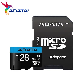 ADATA Premier V10 Micro SDXC 128GB 64 GB Klasės 10 SDHC 32GB 16GB High Speed Atminties Kortelė TF Kortelė Su Adapteriu