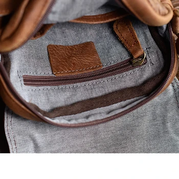 AETOO Šveitimas viršutinis sluoksnis odos pečių maišą retro vyrų maišelį Europa ir Jungtinės amerikos valstijos tendencija vasaros krepšys mažas maišelis