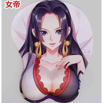 3D Pelės Mygtukai Seksualus Krūties Ergonomiškas Oppai Busty Boob Anime Mergina Žaidėjus Riešo Poilsio Kilimėlis, skirtas Nešiojamojo KOMPIUTERIO Pelės Padas Riešo Poilsio
