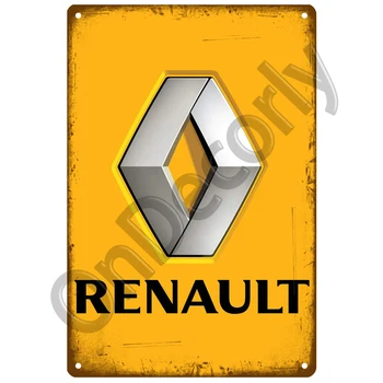 Renault 12 Apnašas Metalo Derliaus Alavo Pasirašyti Pin Up Shabby Chic Dekoro Metalo Pasirašyti Derliaus Baras Apdaila Metalo Plakatas Pub Metalo Plokštė