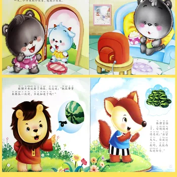 40 Knygų/Set Kinijos Istorija Vaikams, Knygos Vaikų Miegą Istorija Nušvitimo Spalva Nuotrauką Knygelėse Amžiaus Kūdikiui 0-6 Istorija Knyga