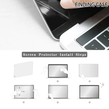 Ultra Clear Atsparus Įbrėžimams Screen Protector for Apple Macbook Pro 13