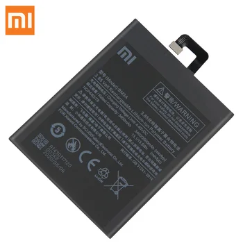 XiaoMi Originalią Bateriją BM3A Už XiaoMi Note3 3 Pastaba Naujas Autentiškas Telefono Baterija 3400mAh