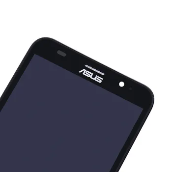 Asus ZE551ML Visiškai Juodas Ekranas, LCD Ekranas+Touch Ekranas skaitmeninis keitiklis komplektuojami su Rėmo Asus ZenFone 2 ZE551ML LCD ekranas