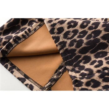 Ukrainos Sprogimų Leopard Sijonas Moterims 2019 M. Vasaros Nauji Didelio Dydžio moteriški Tiesūs Sijonai Mados Spausdinti Maišelį Klubo Moterų Sijonas