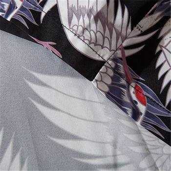 Bebovizi Prekės 2019 Žmogus Drabužius Japonija Stiliaus Krano Plonas Kimono Vyrų Japonijos Vasaros Streetwear Mados Chalatas, Švarkas Drabužiai