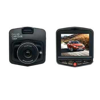 Mini Automobilių DVR Kamera, Dashcam Full HD 1080P Video Registrator Diktofonas, G-sensorius Naktinio Matymo Plataus Kampo Naktinio Matymo Brūkšnys Cam