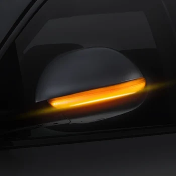 LEEPEE Teka Pusėje valdomi Išoriniai galinio vaizdo Veidrodėliai Indikatorius, Indikatorių LED Dinaminis Posūkio Signalo Lemputė Ford Focus 2 3 Mk2 Mk3 Mondeo Mk4