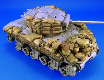 1/35 Mastelis Dervos Pav M4A3 Sherman sandbag Armor set