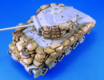 1/35 Mastelis Dervos Pav M4A3 Sherman sandbag Armor set