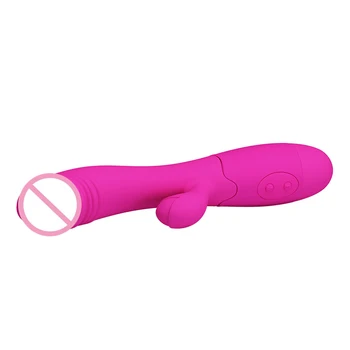 USB įkrovimo Greitis 30 G Spot Vibratorius moterims Dviguba Vibracija Silikoninis Vandeniui Erotiniai žaislai Moterų Masturbacija Sekso Produktai