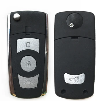 4 Mygtukas Nuotolinio Lankstymo raktas Atveju KIA Sonata NF/Nauja Sorento/Carens/CERATO Modifikuotų Automobilių klavišą korpuso Dangtelį Fob su Pūko Peilis