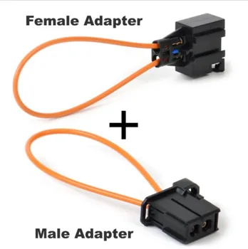 Automobilių Optinio Pluošto Linijos Apeiti Male & Female Adapter Auto Diagnostikos Kabelis Universalus Įrankis Cable Audi, ir BMW, 