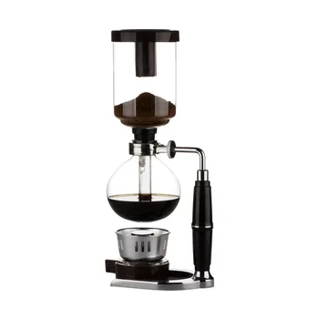 Namų Stilius Sifonas kavos virimo aparatas Arbatos Sifonas puodą dulkių coffeemaker stiklo tipo kavos aparatas filtrą 3cup 5cups