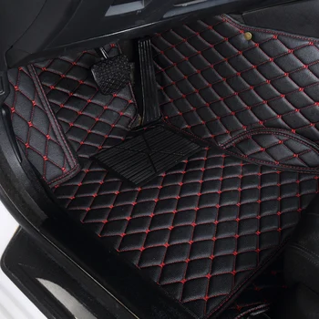 3D automobilių kilimėliai pu odos grindų kilimėliai 