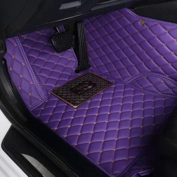 3D automobilių kilimėliai pu odos grindų kilimėliai 