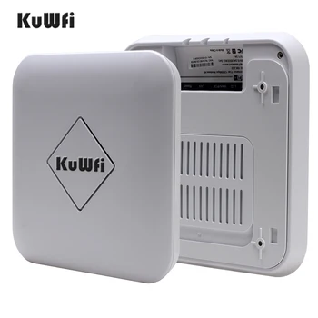 KuWFi 1200Mbps Wave2 Bevielis Lubų AP Dual Band 802.11 ac Bevielis Maršrutizatorius Įmonės Wifi Sistemos AP Iki 128Users 48V POE