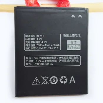 Naujas Aukštos Kokybės Originalus 2000mAh A606 Baterija BL210 Baterija Lenovo A536 Mobiel Telefono Baterijos