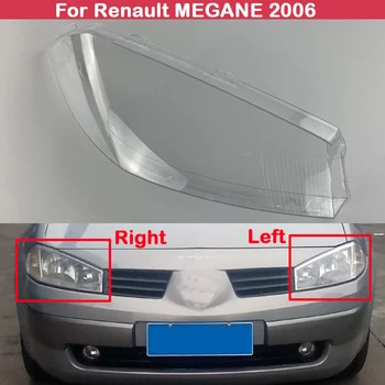 Priekiniai Automobilių Šviesią Galvą Atspalvis Korpuso Dangteliai, Renault MEGANE priekinis Žibintas, Lempa, dangtis Umbra priekinis žibintas 2006