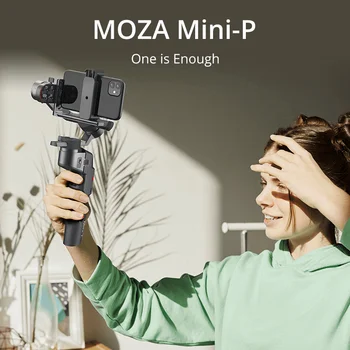 Moza Mini P 3-Ašis Nešiojamą Gimbal Išmanusis Stabilizatorius Gopro Kamera Veiksmų Sony vs Feiyutech G6 Max Plius Zhiyun M2