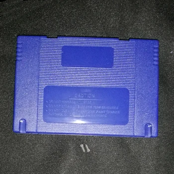 10VNT Pakeitimo Plastiko Lukštais S N E S žaidimų Konsolės kortele 16 bitų žaidimas kortelės shell ( ES/JP Versija )