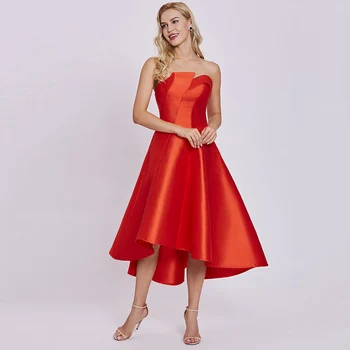 Dressv homecoming suknelė pigūs raudona linija ankel ilgis kokteilis suknelė, perlų, rausvos stebėjimo užtrauktukas iki homecoming suknelė