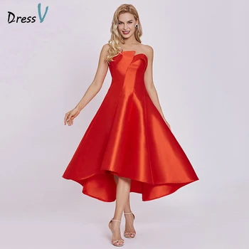 Dressv homecoming suknelė pigūs raudona linija ankel ilgis kokteilis suknelė, perlų, rausvos stebėjimo užtrauktukas iki homecoming suknelė