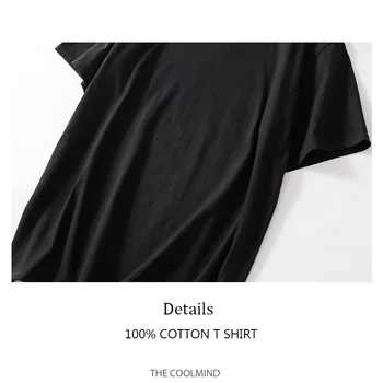 Coolmind medvilnės, trumpomis rankovėmis cool cat spausdinti moterų marškinėliai atsitiktinis palaidų moterų marškinėlius, o-kaklo marškinėliai moterims tee marškinėliai topai
