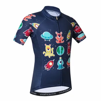 2021 Vasaros Dviračių Džersis Vaikų Ropa ciclismo Maillot berniukams trumpomis Rankovėmis Dviračių Jersey drabužių Mtb Kelių dviračių vaikai top marškinėliai