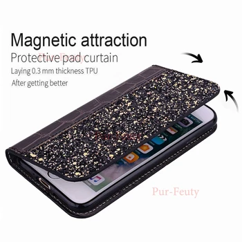 Flip Case for Samsung Galaxy A6 2018 A600 A600FN Glitted Telefono Odos Padengti Samsung Galaxy A6 Plius 2018 SM A605 A605FN/DS