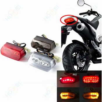 Motociklo Galinio LED stabdžio užpakalinis Žibintas Posūkio Signalas Stop žibintas užpakalinis žibintas Honda MSX125 CTX700N CBR650F MSX 125 šviesos