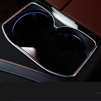 Nerūdijančio plieno Peugeot 3008 GT 2017 2018 centrinės konsolės priekinio stiklo laikiklį, vandens, Automobilių, Interjero liejimo apdaila 1 vnt