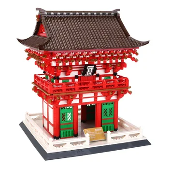 2409pcs Kiyomizu Šventykla Statybos Blokus Garsaus Japonų Architektūros Miniatiūriniai Modelis Plytų Žaislai Vaikams Dovanos 6212