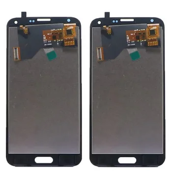 Samsung Galaxy S5 Ekranas G900 G900F G900A G900T G900I LCD Ekranas Jutiklinis Ekranas skaitmeninis keitiklis Jutiklis Asamblėjos Ryškumo reguliavimas