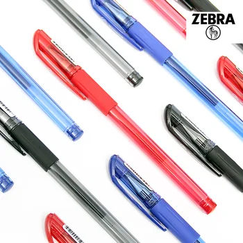 5vnt Zebra JJ100 Ištraukiama Gelio Rašalo Rollerball Pen paspauskite pen sklandžiai vandeniui rašyti pen 0,5 mm Japonija Juoda/Mėlyna/Raudona Spalvos