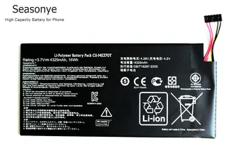 Seasonye 1x 4325mAh C11-ME370T / C11 ME370T Pakeitimo Li-Polimero Baterijos asus 