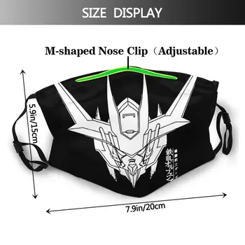 Gundam SuitGundam Mecha Kaukė Daugkartinio naudojimo Kovos su Migla Stabdžių Dulkių Respiratorius Kaukė su Filtrais