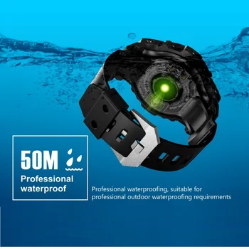 2019 Naujai S816 Sporto Lauko Smart Žiūrėti Profesinės Vandeniui IP68 Širdies ritmo Monitorius Plaukimo Sporto Smart Riešo žiūrėti