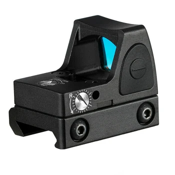 Mini RMR Red Dot Akyse Kolimatorius Glock / Šautuvas Reflex Akyse taikymo Sritis Tinka 20mm Weaver Geležinkelių Airsoft / Medžioklės Šautuvas