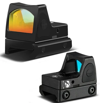 Mini RMR Red Dot Akyse Kolimatorius Glock / Šautuvas Reflex Akyse taikymo Sritis Tinka 20mm Weaver Geležinkelių Airsoft / Medžioklės Šautuvas
