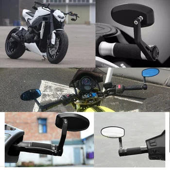 Motociklo Baras Pabaigos Veidrodis Moto galinio vaizdo Veidrodėliai HONDA msx 125 cb650f nc 750x cbr 1100xx žirgas 400 deauville fmx 650