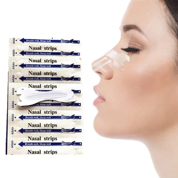 (66x19mm) 1000pcs/daug kūno priežiūros produktai, aišku, nosies sumažinti snore nosies juostelės