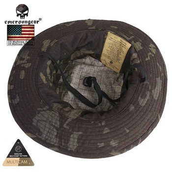 EmersonGear Lauko Laipiojimo Medžioklės Kepurės KARINIS Taktinis Boonie Hat Multicam Juoda Kibirą Skrybėlės EM8729